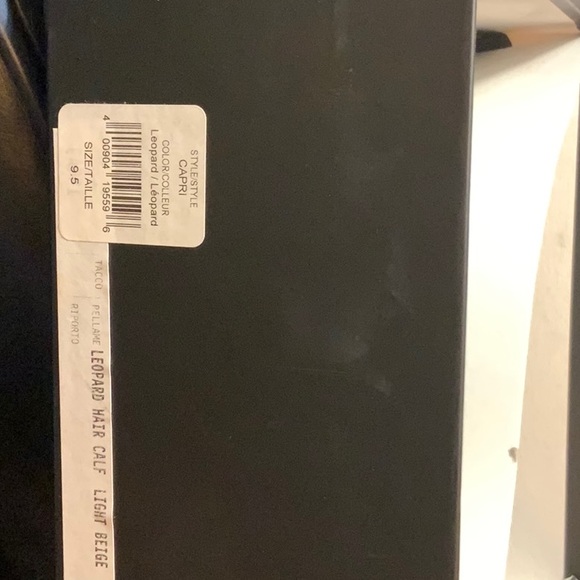 Leopard Calf Hair Capri Boots - Picture 2 of 2